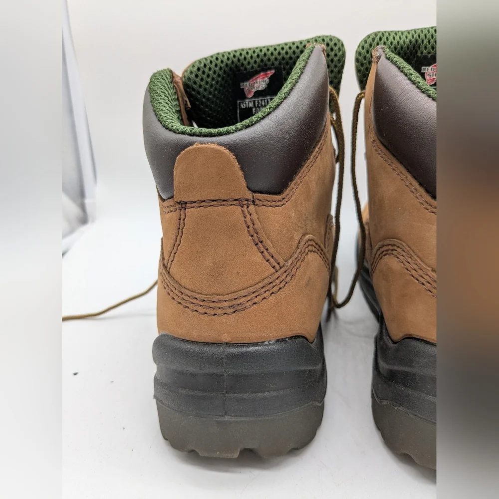 Red Wing Waterproof King Toe Steel Work Boots Model 2340 Women’s Size 7.5 D A061 - Picture 6 of 16